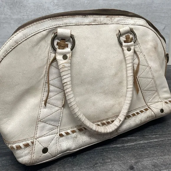 NWOT - Cremello Sansa Satchel by STS